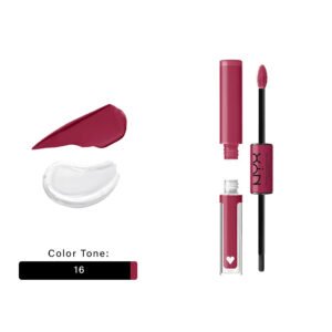 عرض قطعتين روج و ملمع شفاة NYX